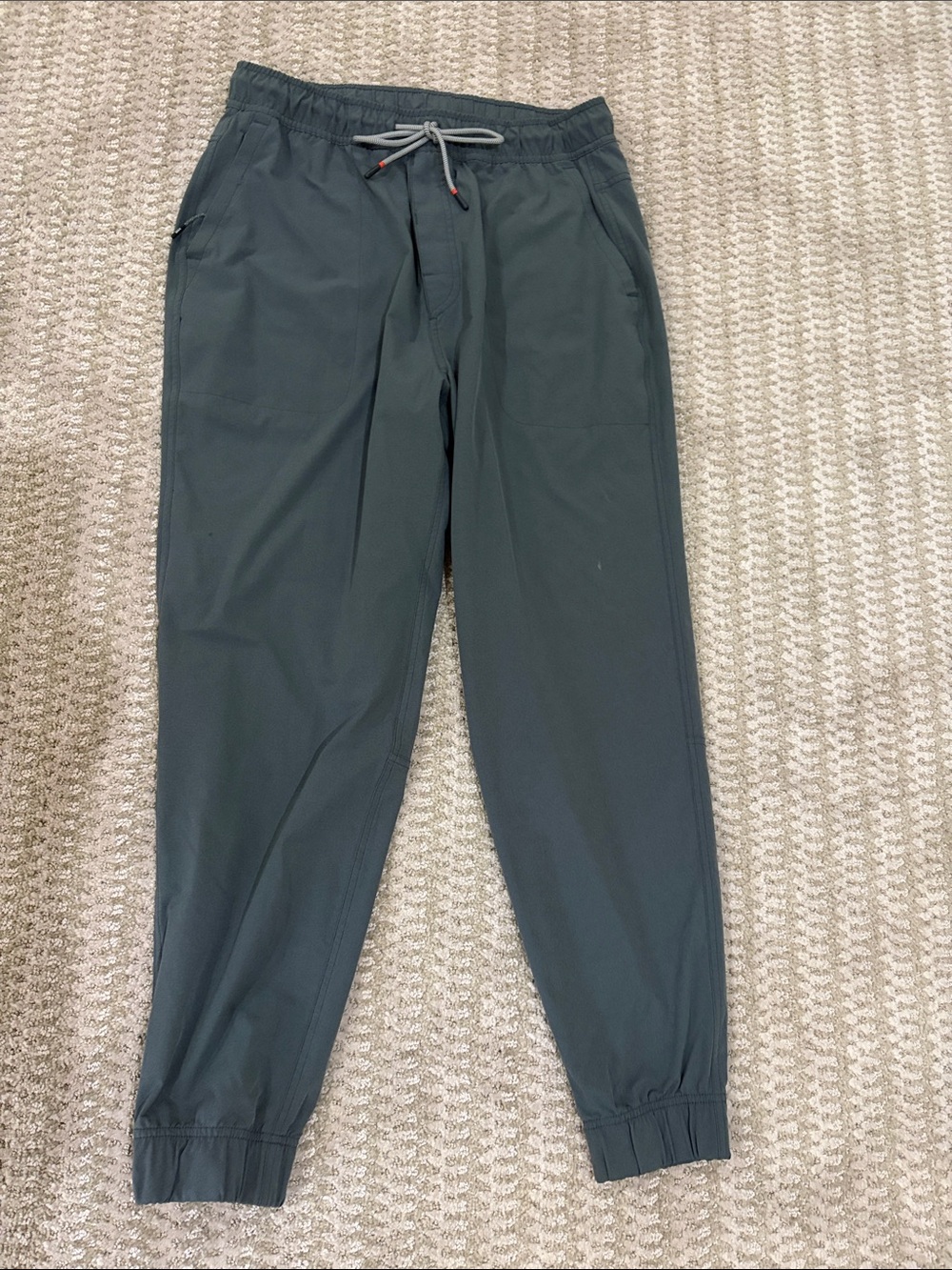 Saxx Men's Jogger Pants in Charcoal Gray with Drawstring